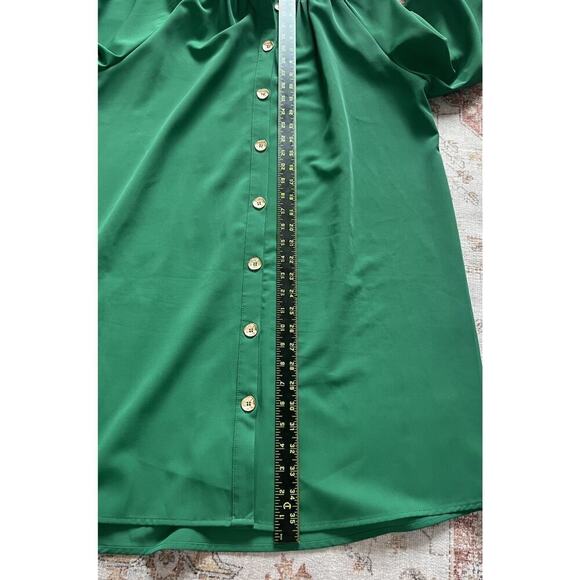 Pomander Place Tuckernuck Palmetto Clarke Dress In Green Womens Size XL - Picture 4 of 7